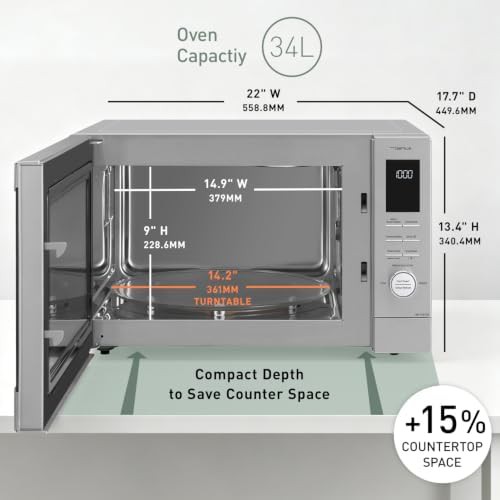 HomeChef Four in One Microwave Air Fryer — photo 4