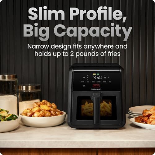 Seven quart black turbofry with touchscreen — photo 5