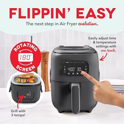 Forged iron digital grill and air fryer — photo 4