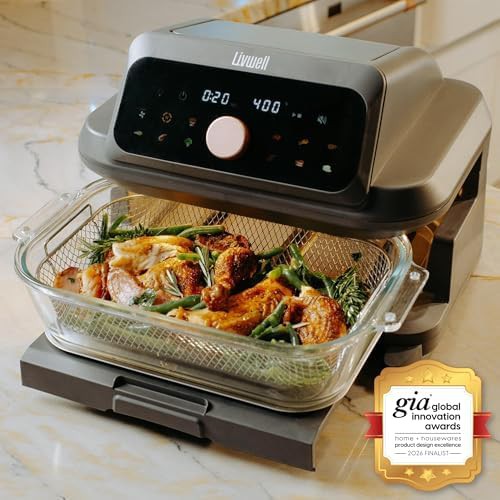 Six quart glass drawer air fryer — photo 3
