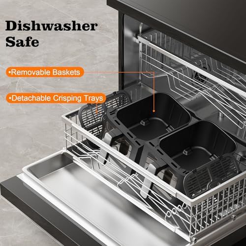 12-in-1 Dual Basket Fryer with Window — photo 5