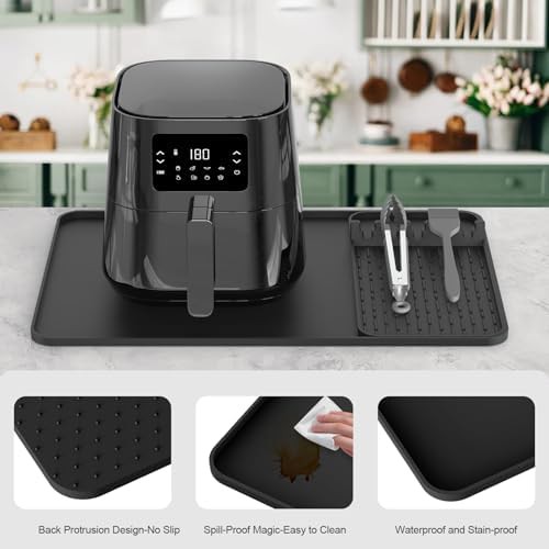Silicone heat resistant mat for kitchen counters — photo 4