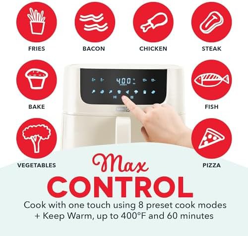Max Pro eight quart digital air fryer — photo 3