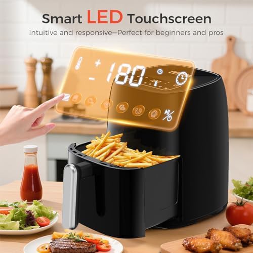 Digital Touchscreen Basket Air Fryer — photo 5