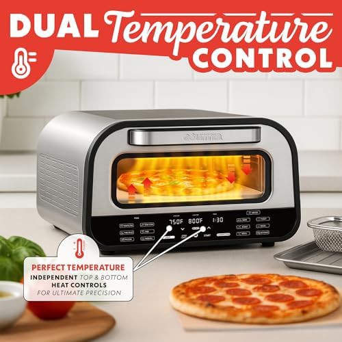 Stainless steel electric indoor pizza oven — photo 4