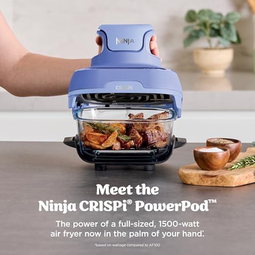 Frosted Lilac Glass Air Fryer 4 Quart — photo 4