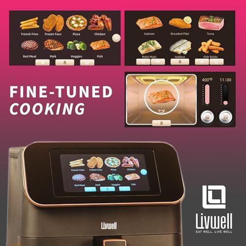 Seven quart air fryer with TFT screen — photo 4