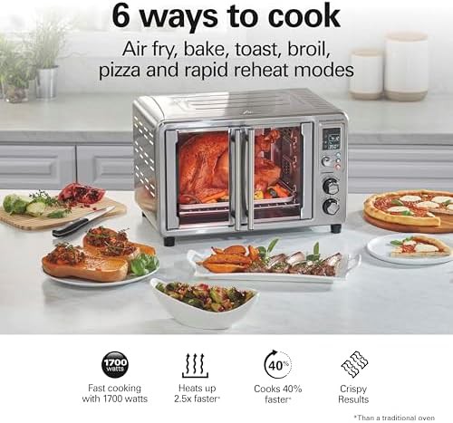 Digital XL air fryer toaster oven combo — photo 4
