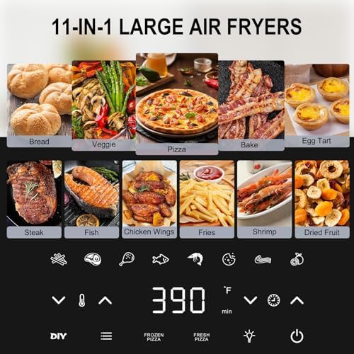 Flat pizza oven and air fryer — photo 4