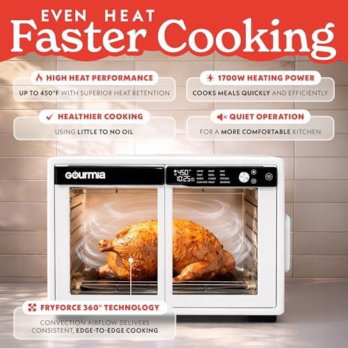 White nine-slice french door toaster oven — photo 3