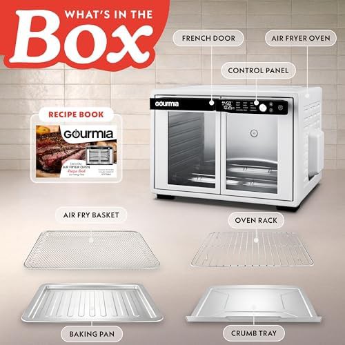 White nine-slice french door toaster oven — photo 4