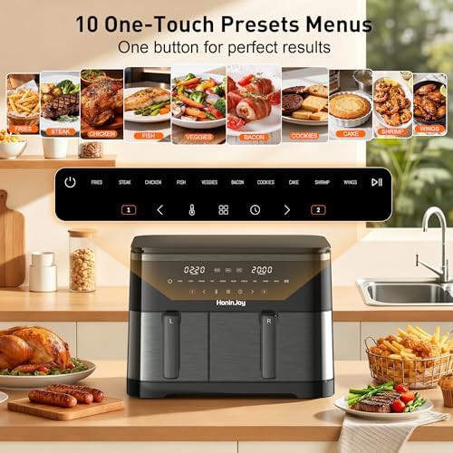 Asymmetric 12QT Dual Basket Air Fryer — photo 3
