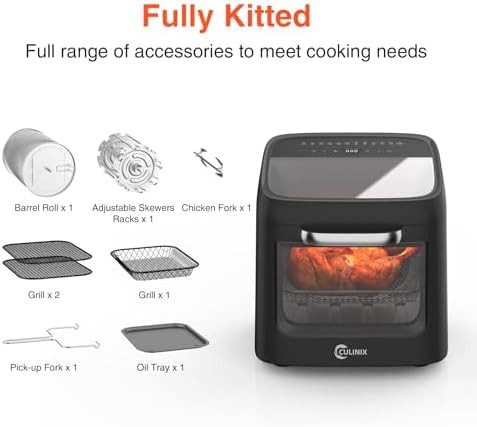 Twelve quart toaster oven with rotisserie — photo 3