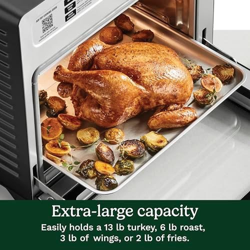 Extra large digital air fryer oven with pan — photo 3