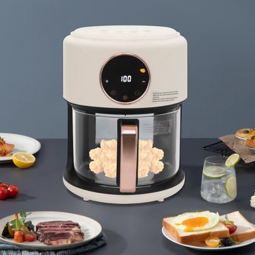 Mini glass air fryer with presets — photo 5