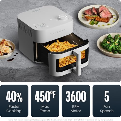 Seven in one eight quart ceramic air fryer — photo 4