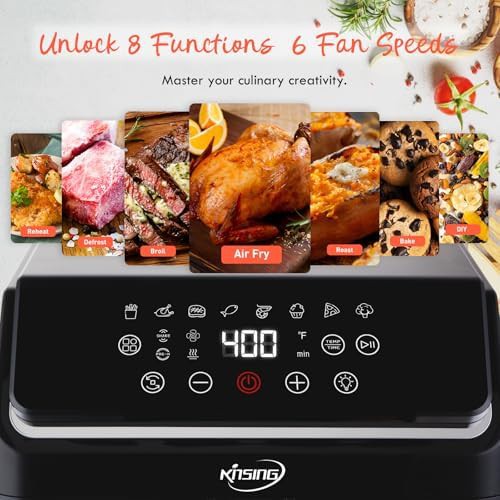 Digital Air Fryer with Rotisserie Rack — photo 5