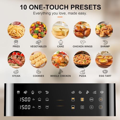 Vertical 13QT Dual Basket Air Fryer — photo 3
