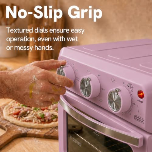 Pink Retro Compact Toaster Oven 12.7 QT — photo 5