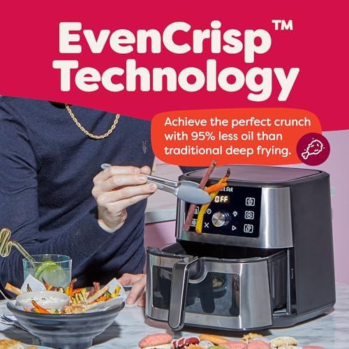 Stainless steel four quart air fryer — photo 4