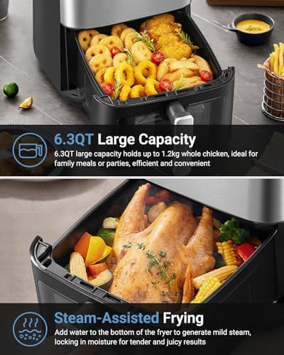 Smart Touchscreen Air Fryer 6.3QT — photo 5