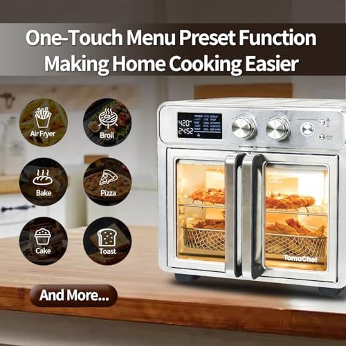 Large french door air fryer oven — photo 5