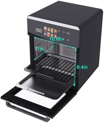 Large eighteen quart touchscreen fryer oven — photo 3