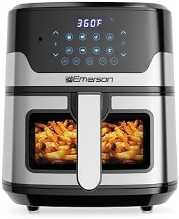 Compact voice command digital fryer