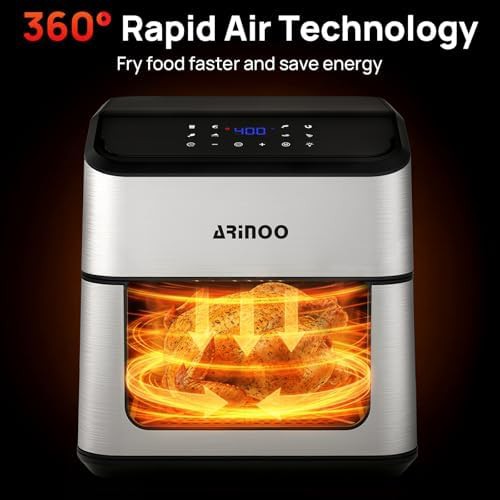 Large 8QT Basket Air Fryer — photo 4