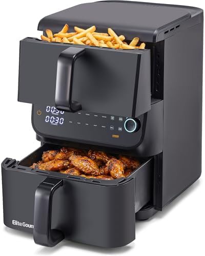 Dual Stacked Basket Family Size Air Fryer