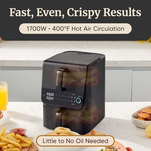 Dual Stacked Basket Family Size Air Fryer — photo 5