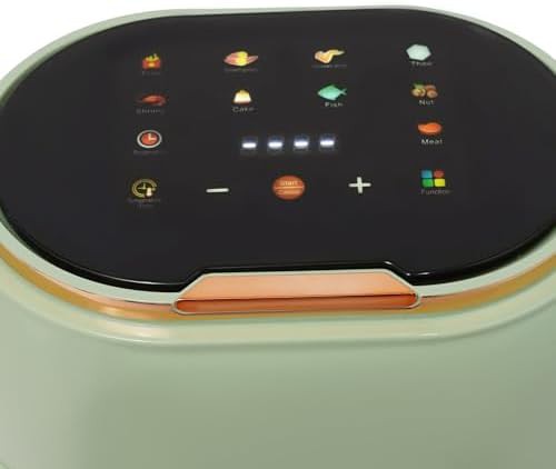 Digital air fryer with transparent bowl — photo 4