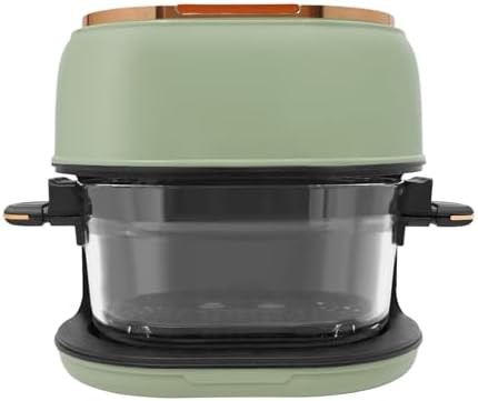 Digital air fryer with transparent bowl — photo 5