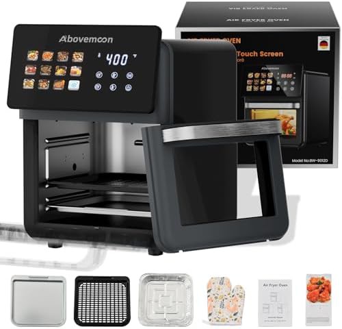 Black 10 QT Multifunctional Rotisserie Air Fryer