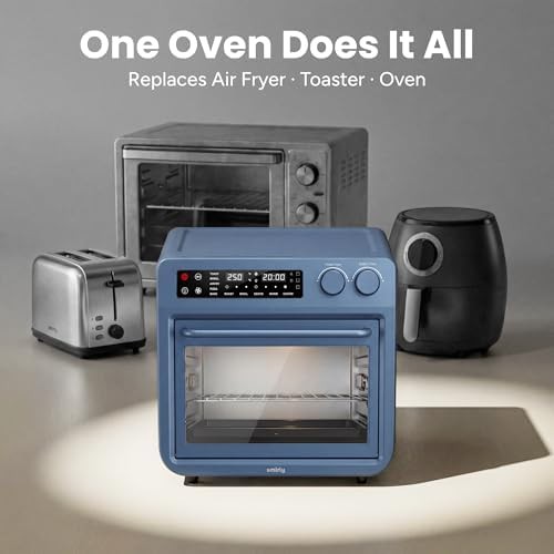 SMIRLY 25l stainless steel toaster oven combo blue — photo 4