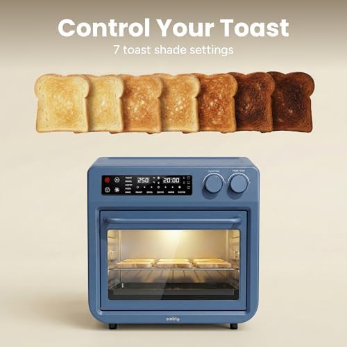 SMIRLY 25l stainless steel toaster oven combo blue — photo 5