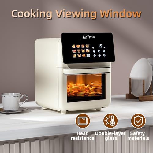 Black 10L Digital Rotisserie Air Fryer Oven — photo 5