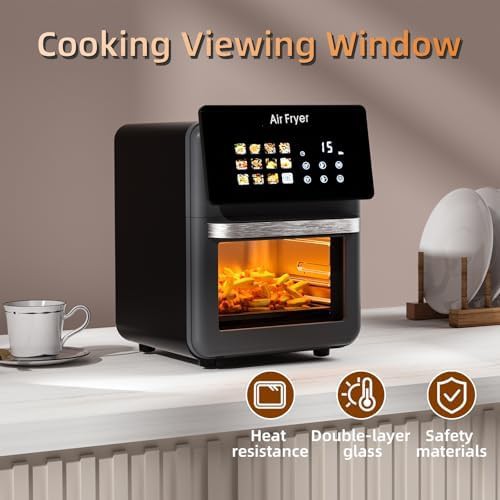 Beige 10L Digital Rotisserie Air Fryer — photo 5