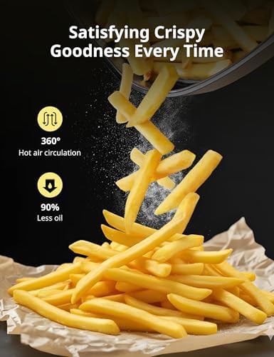 Digital mini air fryer with presets — photo 4