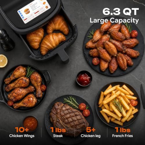 Smart air fryer with viewing window — photo 5