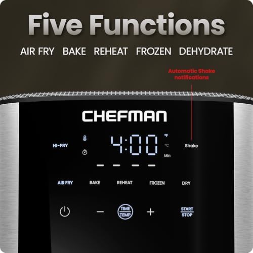Stainless steel six quart air fryer — photo 4