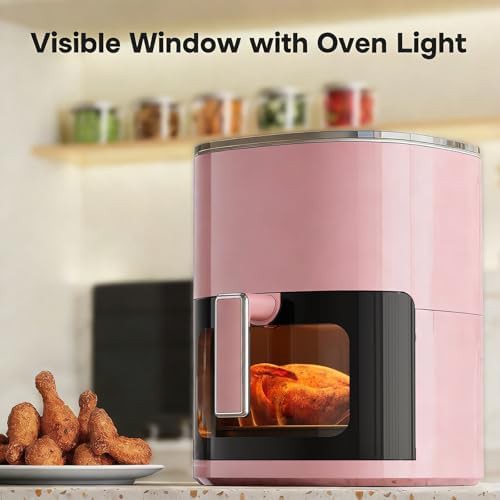 Simple Deluxe pink family size air fryer — photo 5