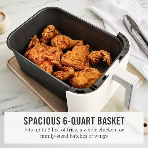 Linen cream six quart basket fryer — photo 5