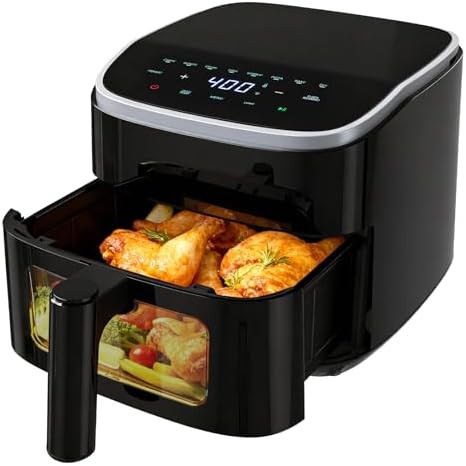 Four Quart Basket Style Air Fryer with Window