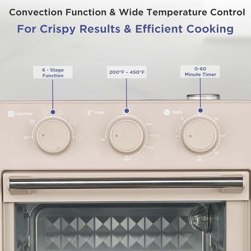 Cream Countertop Oven with Steam Infusion — photo 4