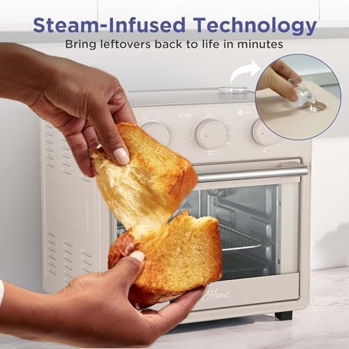 Cream Countertop Oven with Steam Infusion — photo 5