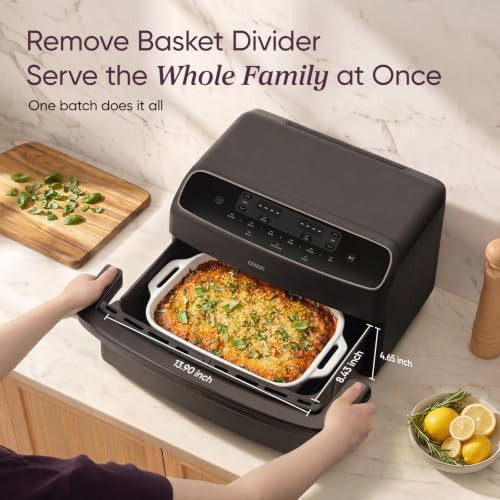 TwinFry nine quart with removable divider — photo 3
