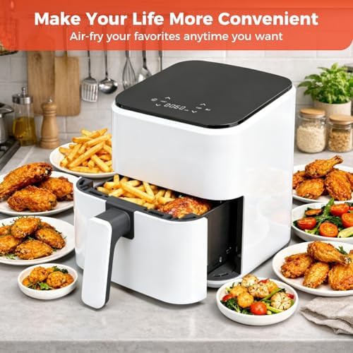 Three Quart Digital Touchscreen Small Air Fryer — photo 5