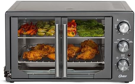 Stainless steel 42l french door toaster oven