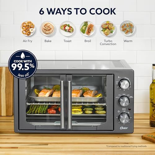 Stainless steel 42l french door toaster oven — photo 4